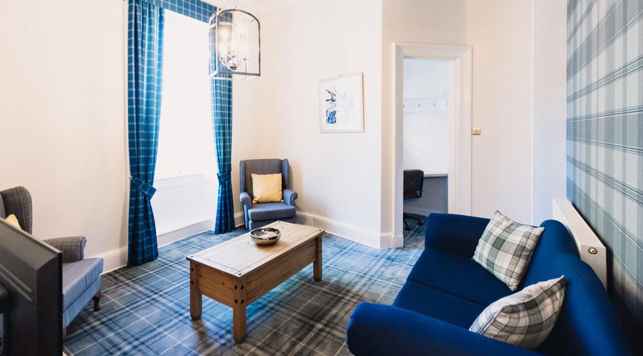 Stewart Apartment living area