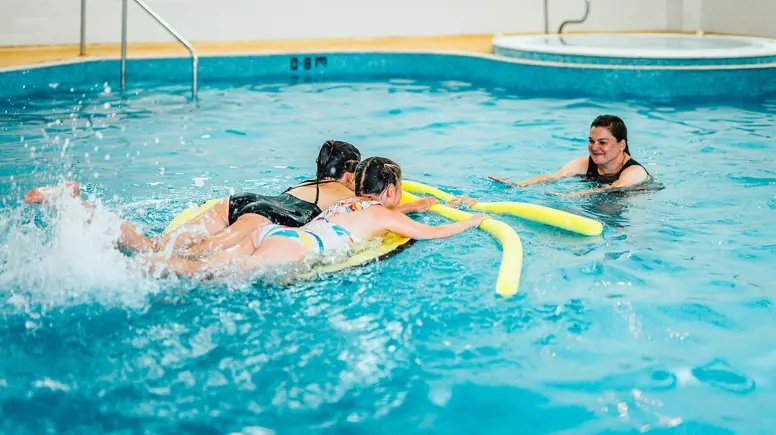 Riverside Leisure park indoor heated swimming pool