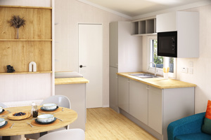 Fully equipped kitchens