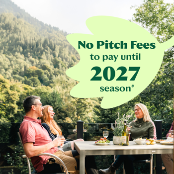 No site fees to pay until the 2027 season!*