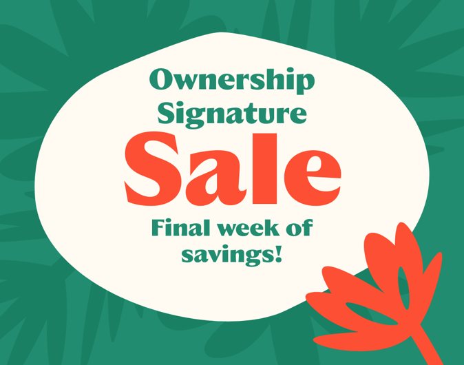 Ownership Signature Sale