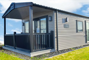 Covered decking area