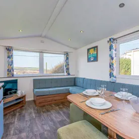 Holiday caravan accommodation