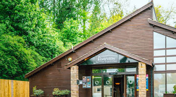 The Riverview bar and restaurant