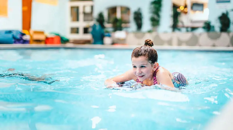 Golden Coast indoor heated swimming pool