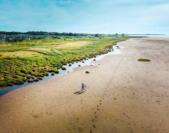 Queensberry Bay beach
