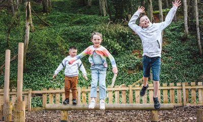Play park at Thurston Manor