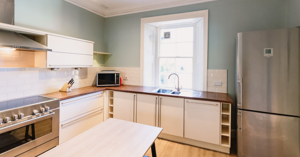 Fully equipped kitchens