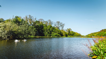 Lake at Thurston Manor Leisure Park East Lothian