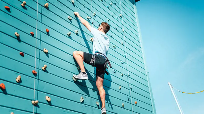 Golden Coast climbing wall