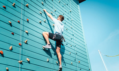 Golden Coast climbing wall